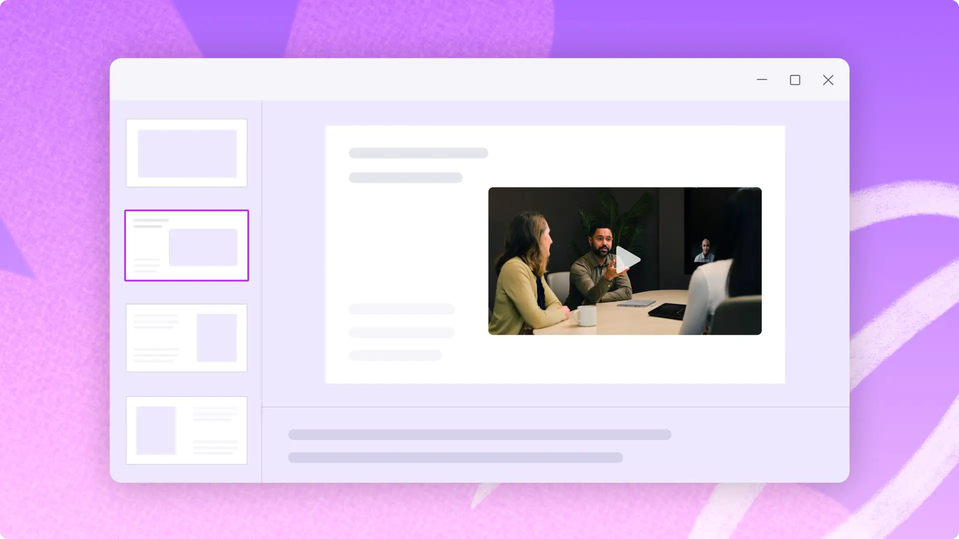 Microsoft PowerPoint'e video ekleyen bir kullanıcı