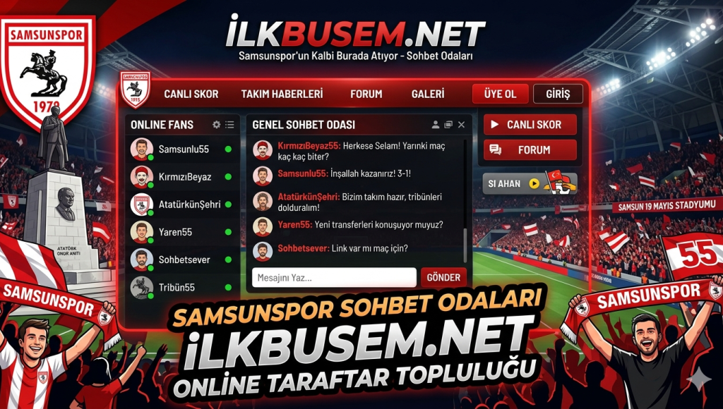 Samsunspor Sohbet Odaları