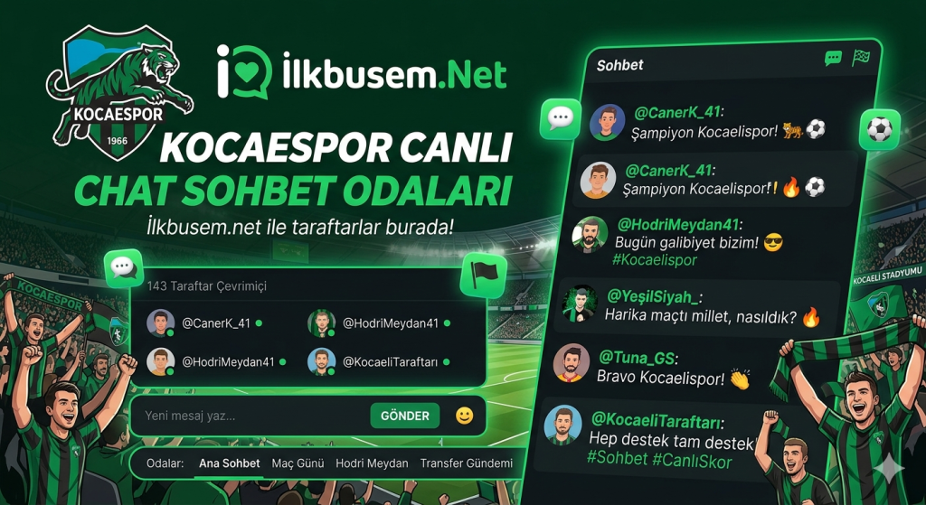 Kocaelispor Canlı Chat Sohbet Siteleri
